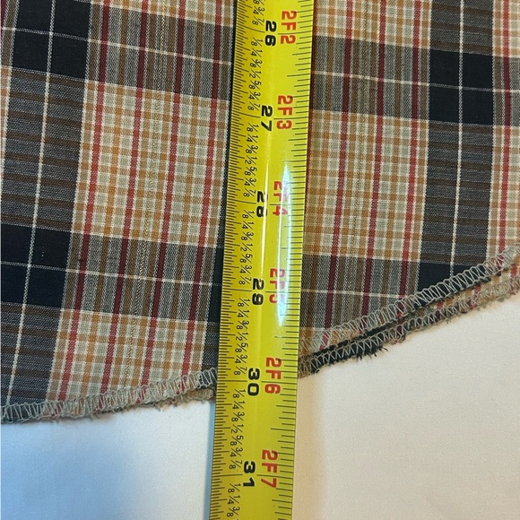 Vintage TEM TEX Mens Western Plaid Pearl Snap Long Sleeve Cowboy Shirt Large - Picture 7 of 7